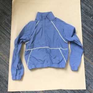 Blue Water-Resistant Jacket